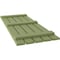 Ekena Millwork Americraft 5-Board, 3 Batten Exterior Real Wood Spaced Board-n-Batten Shutters, ARW401SB519X60MGH, PR ARW401SB519X60MGH - alternate 7